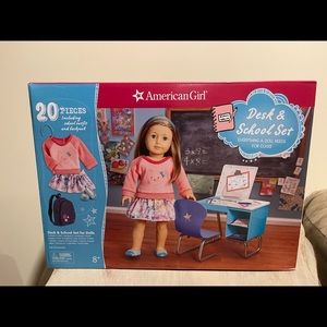 American Girl School and Desk set